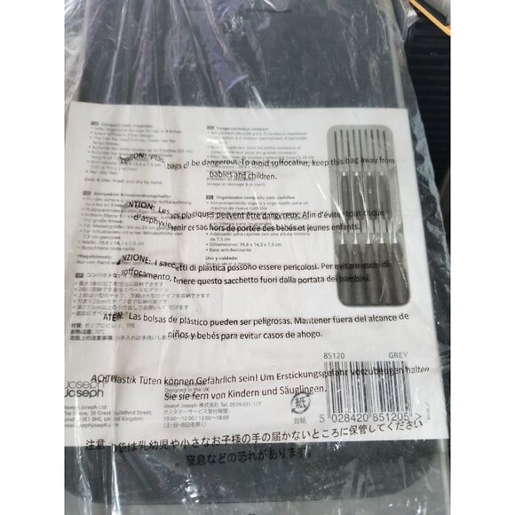 Joseph Joseph 85120 DrawerStore Kitchen Drawer Organizer Tray for Knives Knife B - Picture 5 of 6